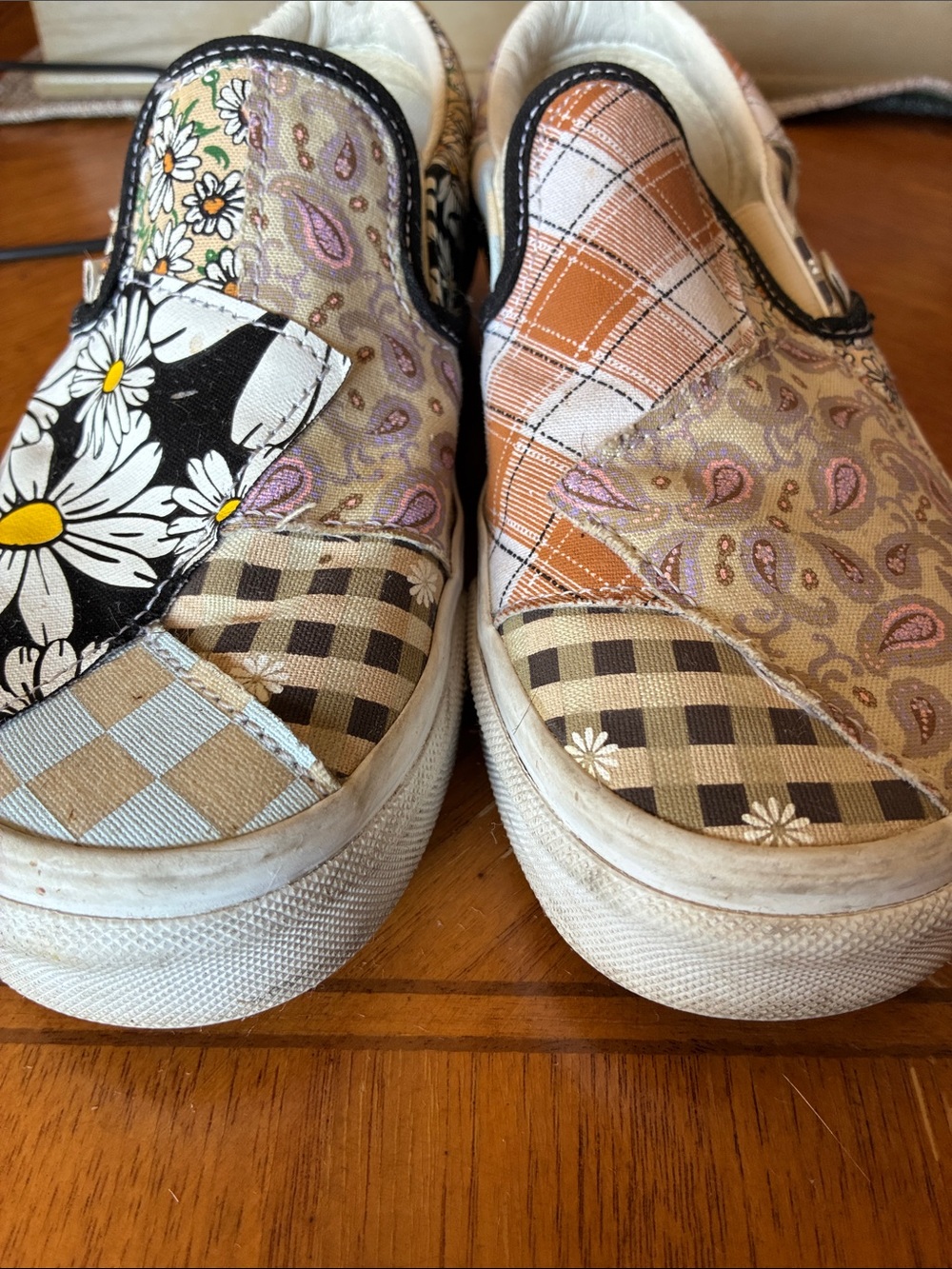 Vans Classic Slip-On Meadow Patchwork Sneakers Multicolor